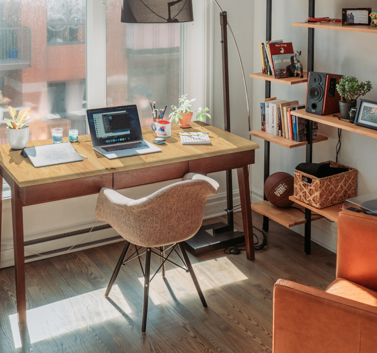 Adhésif meuble bois clair - TenStickers