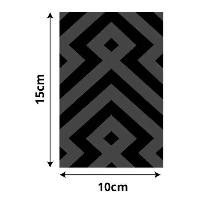 Sticker sol concept d'arrangement abstrait - TenStickers