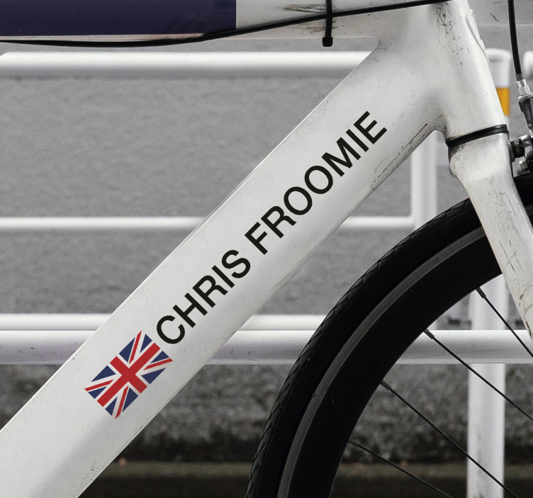 Sticker vélo bicycle de route - TenStickers