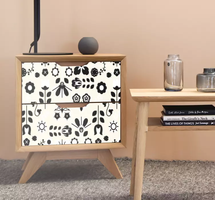 Adhésif meuble création d'arrangements botaniques - TenStickers