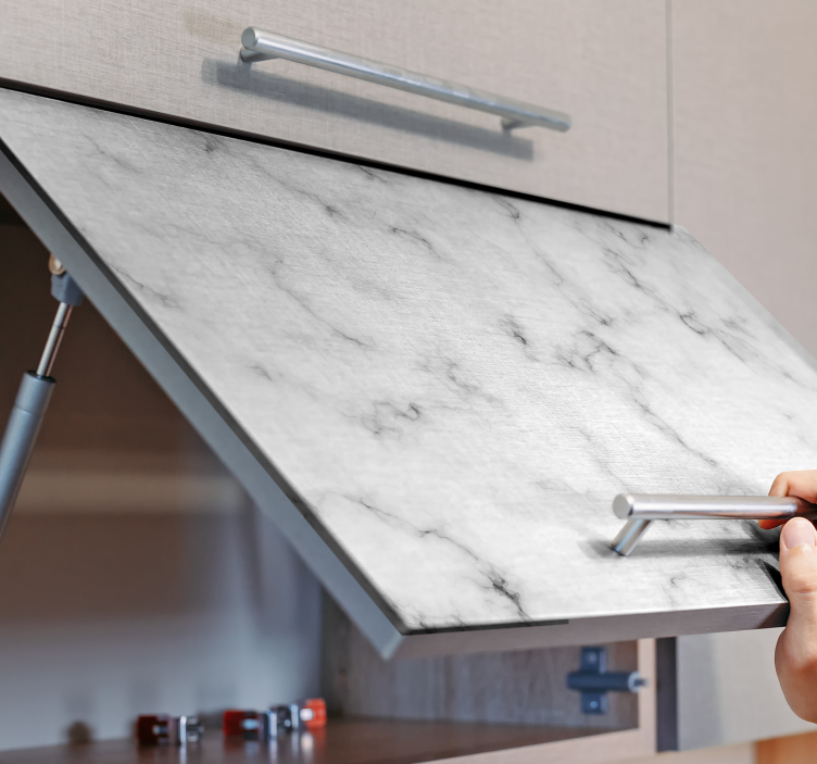 Rouleau adhésif meuble texture de marbre élégant - TenStickers