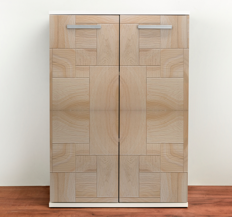 Rouleau adhésif meuble motif bois marron clair - TenStickers