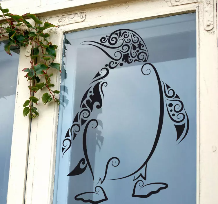 Adhésif mural motifs pingouin - TenStickers