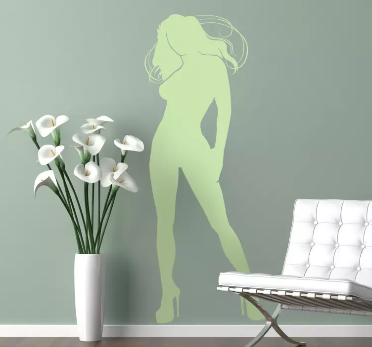 Autocollant mural mannequin sexy - TenStickers