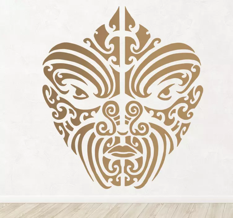 Autocollant mural motifs maori - TenStickers
