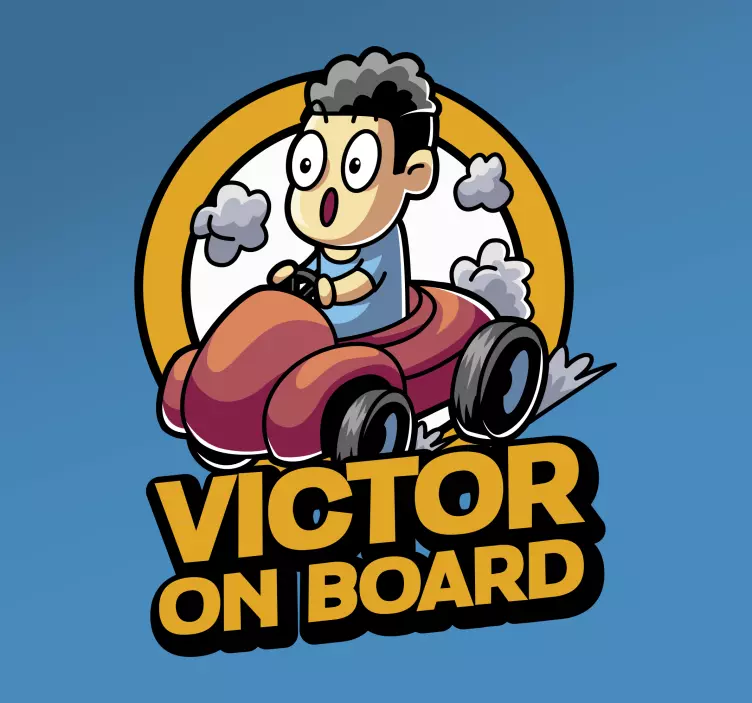 Autocollant Tuning On Board - TenStickers