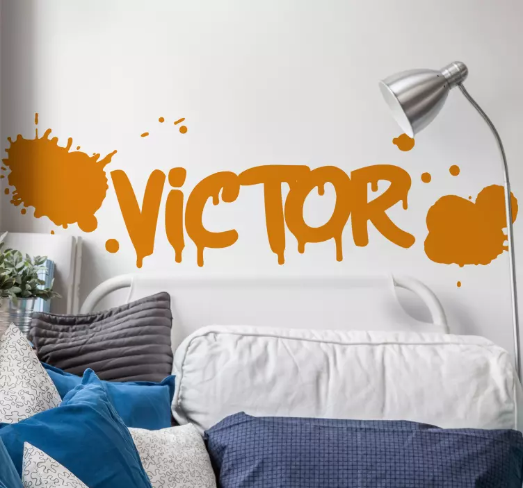 Stickers Urbain Graffiti de nom pointu - TenStickers