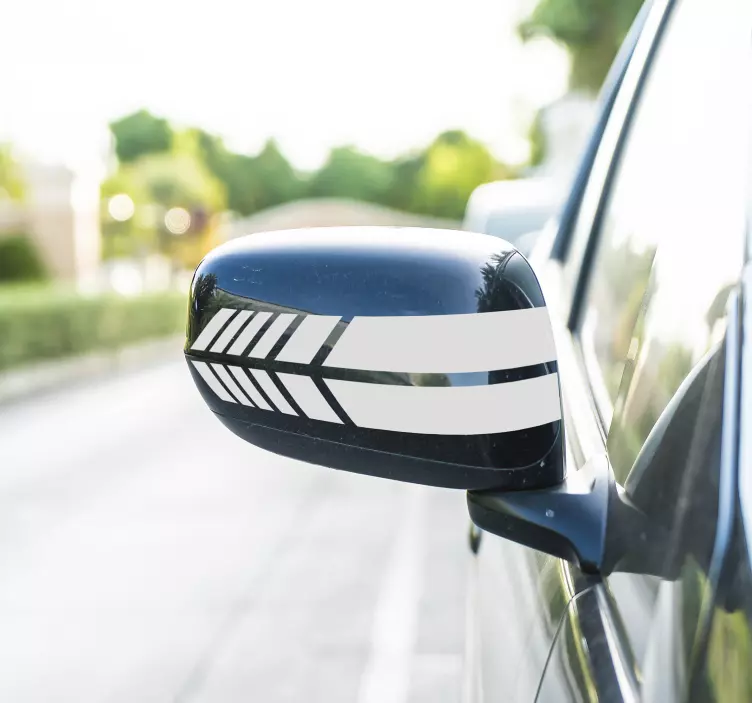 Sticker voiture pour rétroviseur - TenStickers