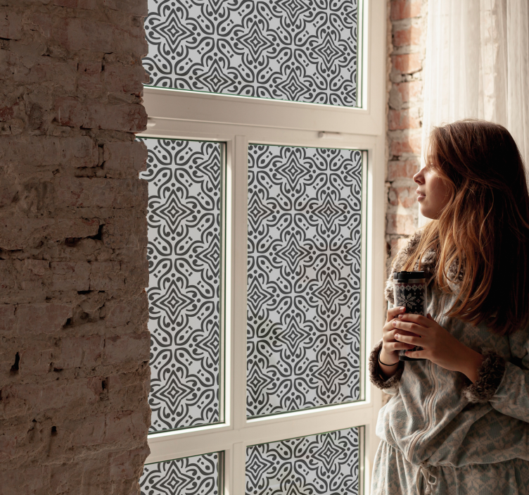 Film fenêtre arabe décoration - TenStickers