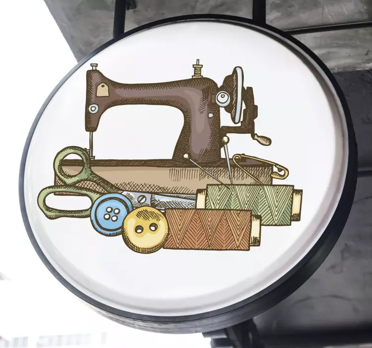 Kit de couture sticker mural - TenStickers