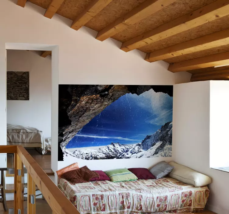 Photo murale caverne montagne - TenStickers