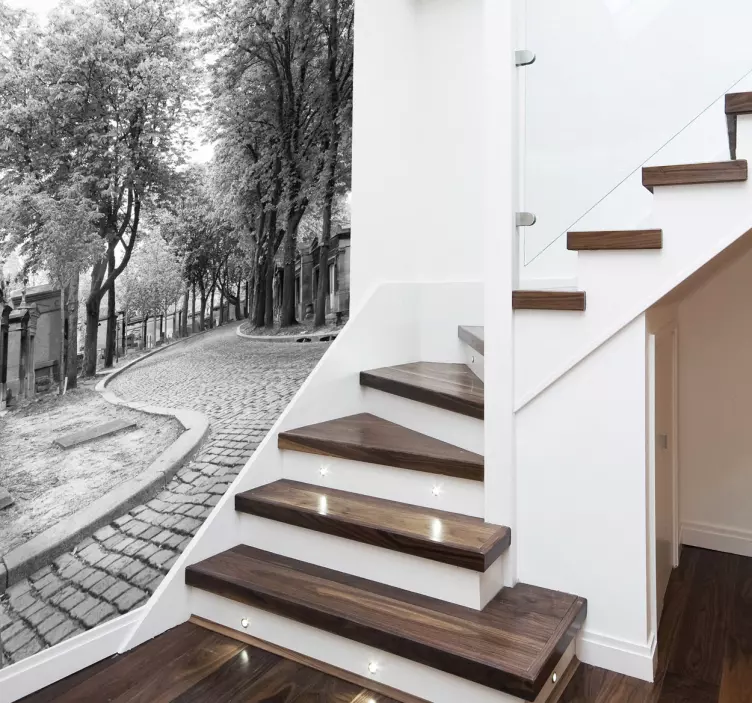 Photo murale chemin balade - TenStickers