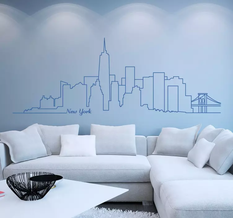 Photo murale vue sur Manhattan - TenStickers