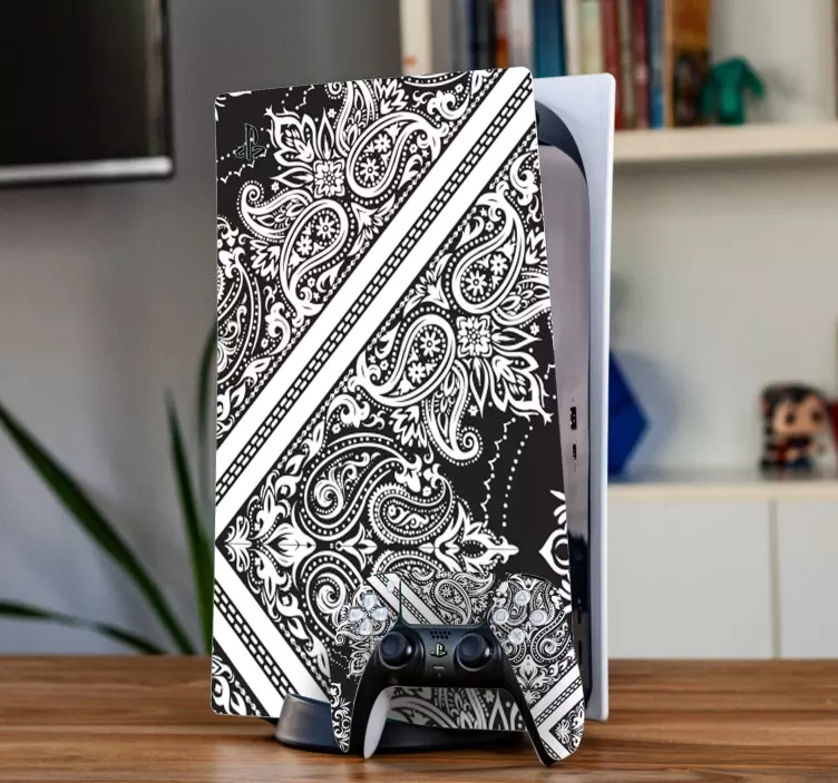 Sticker PS5 motif style bandana - TenStickers