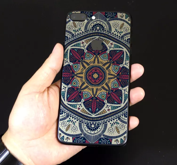 Autocollant iPhone mandala - TenStickers