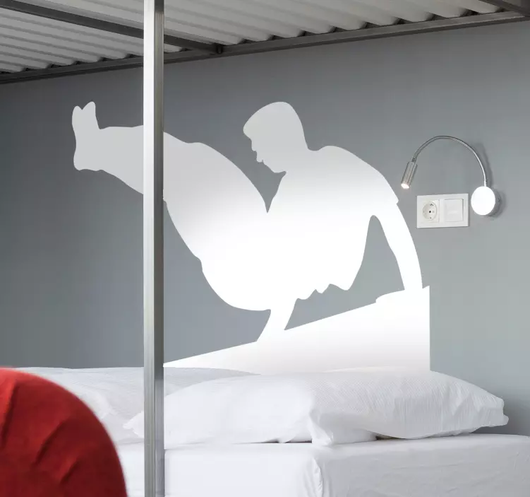 Sticker acrobatie parkour - TenStickers