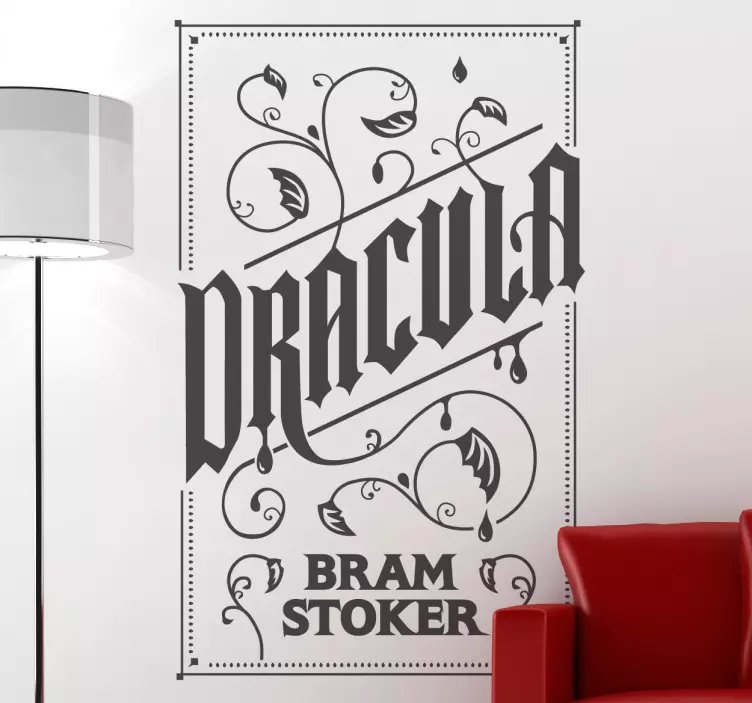 Sticker affiche Dracula - TenStickers