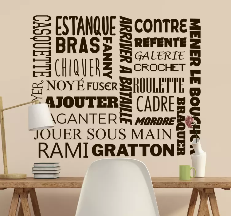 Sticker autres Sports notions de pétanque - TenStickers