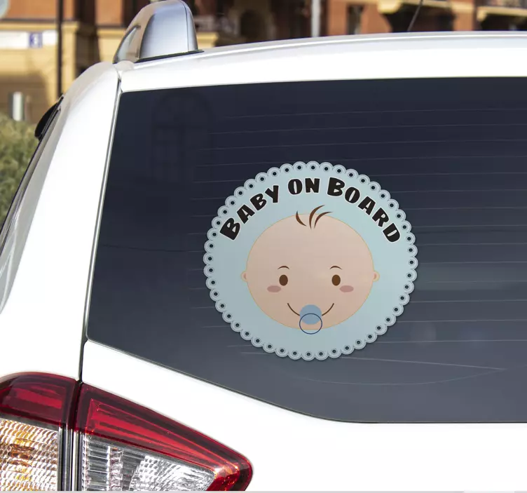 Sticker baby on board - TenStickers