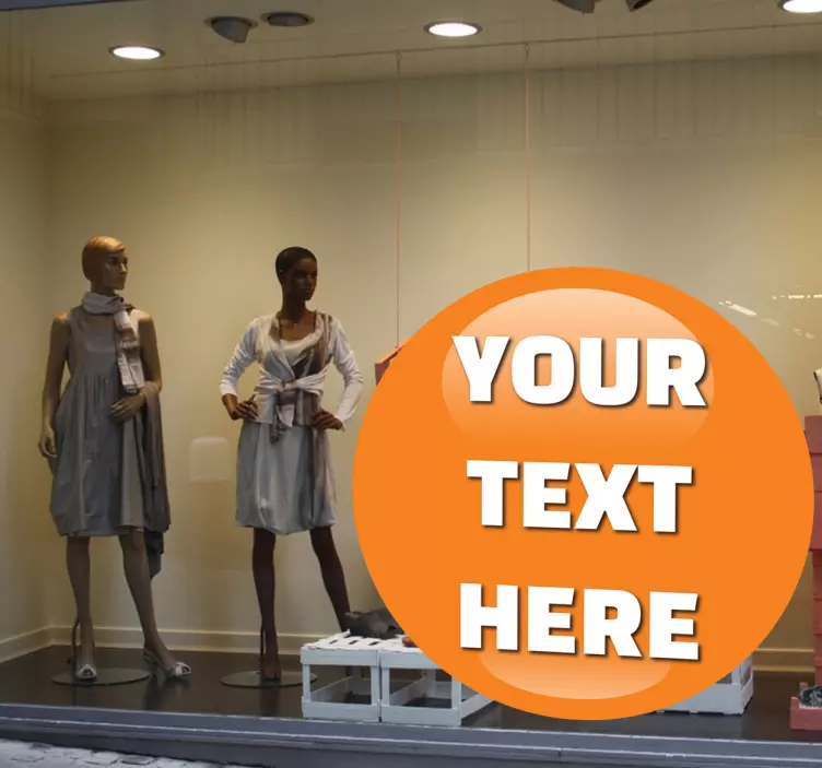 Sticker soldes boule promotion - TenStickers