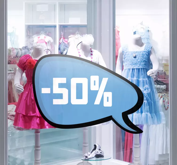 Sticker bulle promo BD - TenStickers