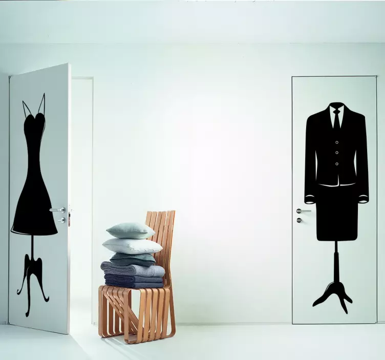 Sticker buste homme - TenStickers