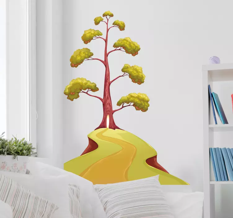 Sticker Chambre Enfant Arbre Magique - TenStickers