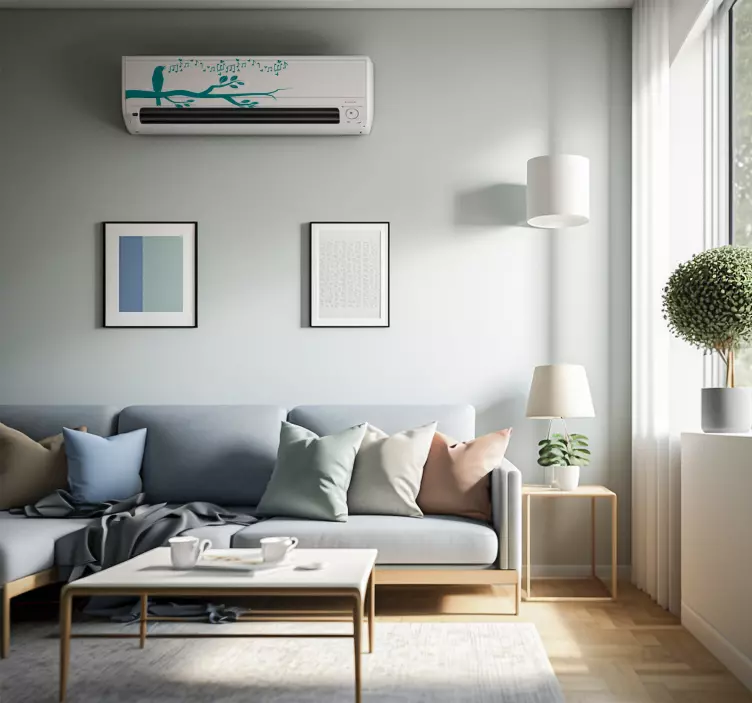 Sticker clim oiseau chanteur - TenStickers