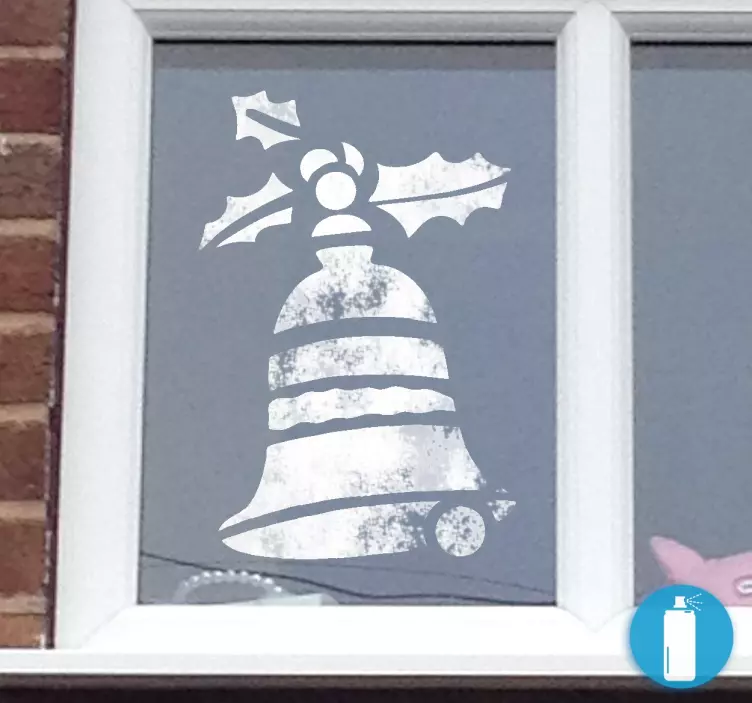 Sticker cloche Noël - TenStickers