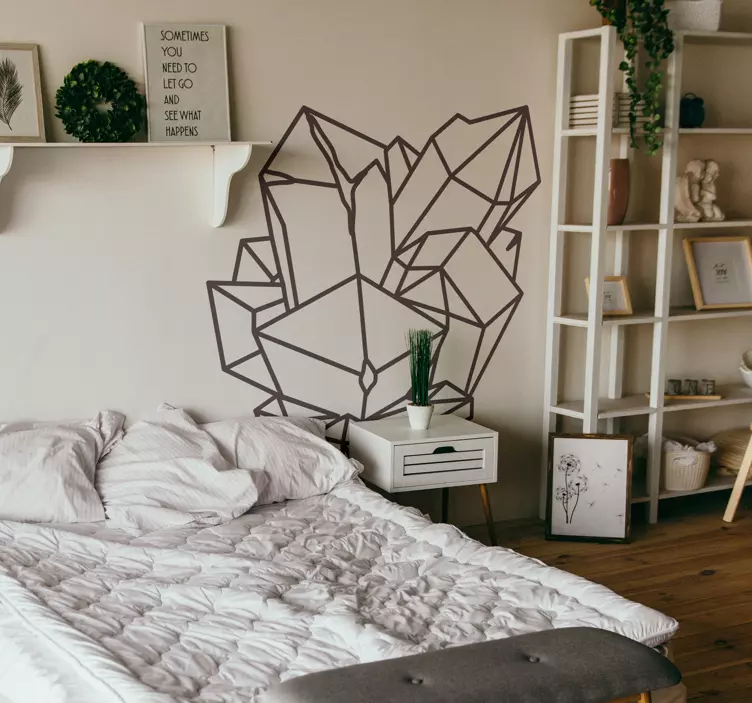 Sticker cristaux de quartz - TenStickers