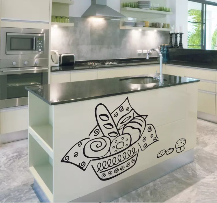 Sticker cuisine illustration pâtisserie - TenStickers