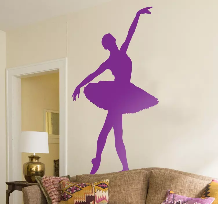 Sticker danse classique ballet - TenStickers