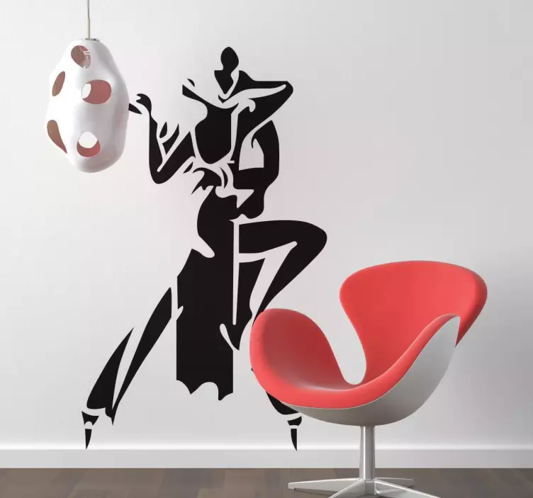 Sticker danseurs tango - TenStickers