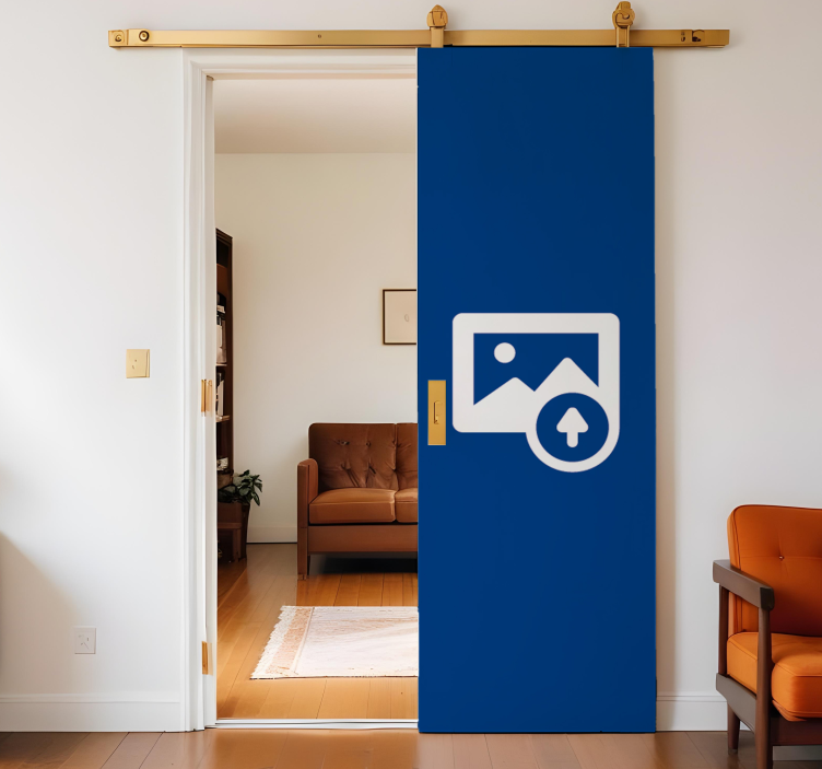 Stickers porte personnalisé - TenStickers