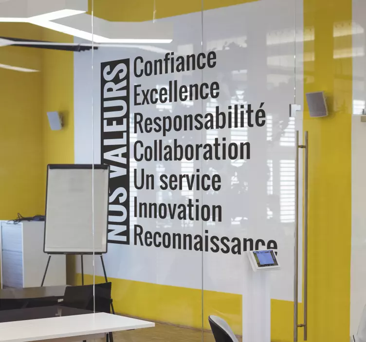 Sticker de Texte entreprise - TenStickers