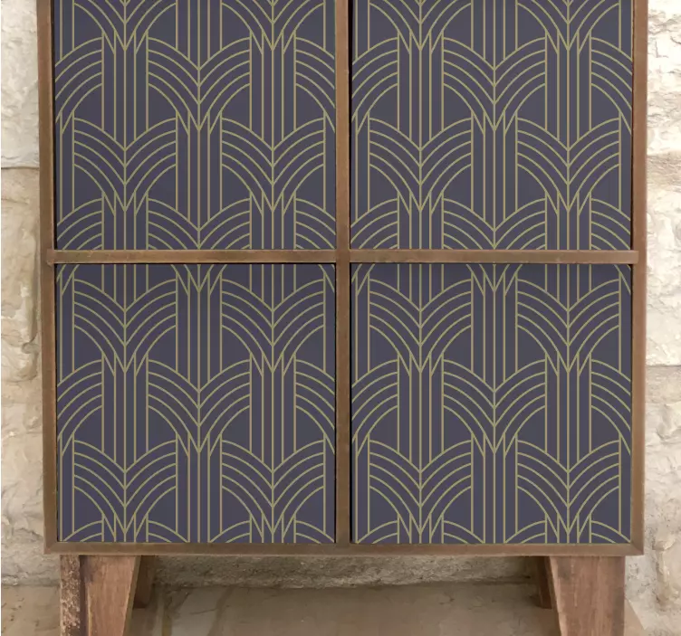 Adhésif meuble de style art déco - TenStickers
