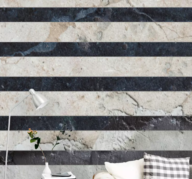 Sticker chambre motif texturé élégant - TenStickers