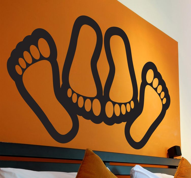 Sticker décoratif making love - TenStickers