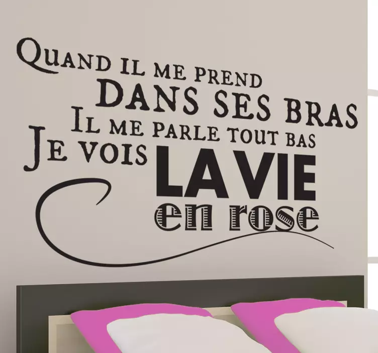 Sticker Edith Piaf - TenStickers