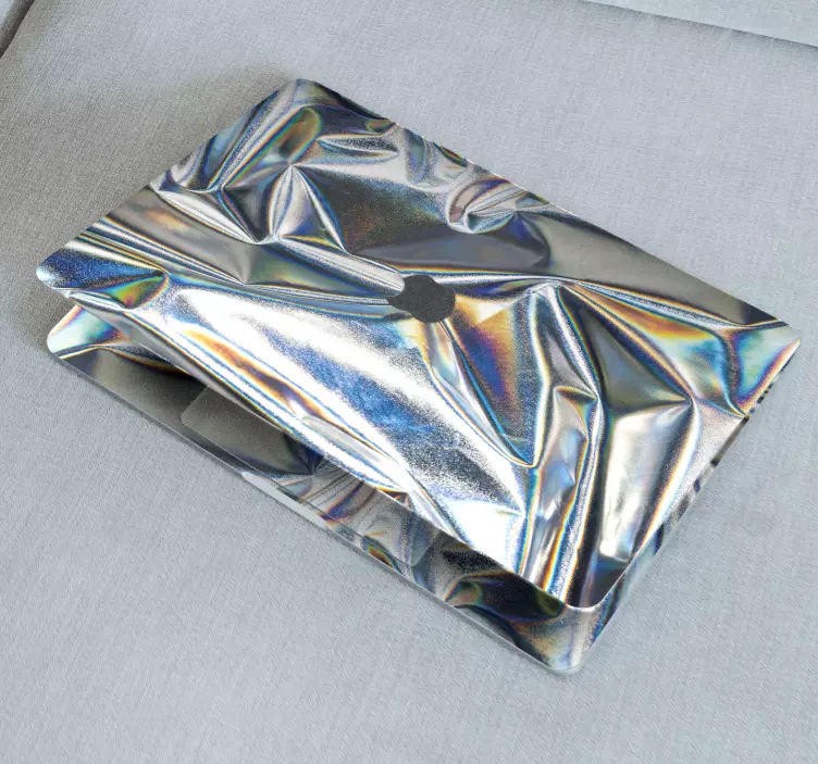 Sticker effet papier métallisé holographique - TenStickers