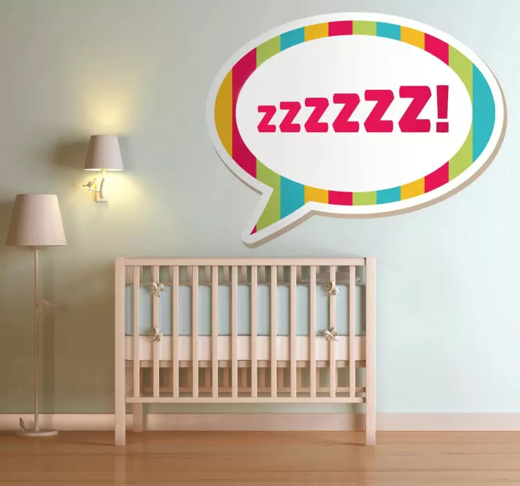 Sticker enfant bulle conversation - TenStickers