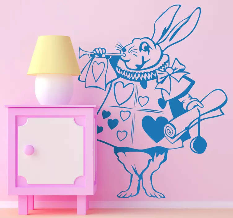 Sticker enfant lapin - TenStickers