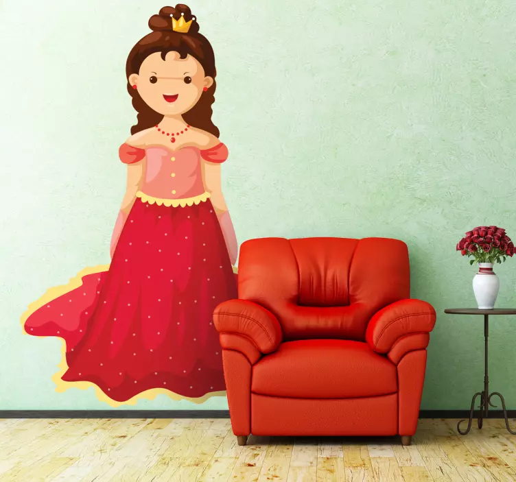 Sticker enfant reine - TenStickers