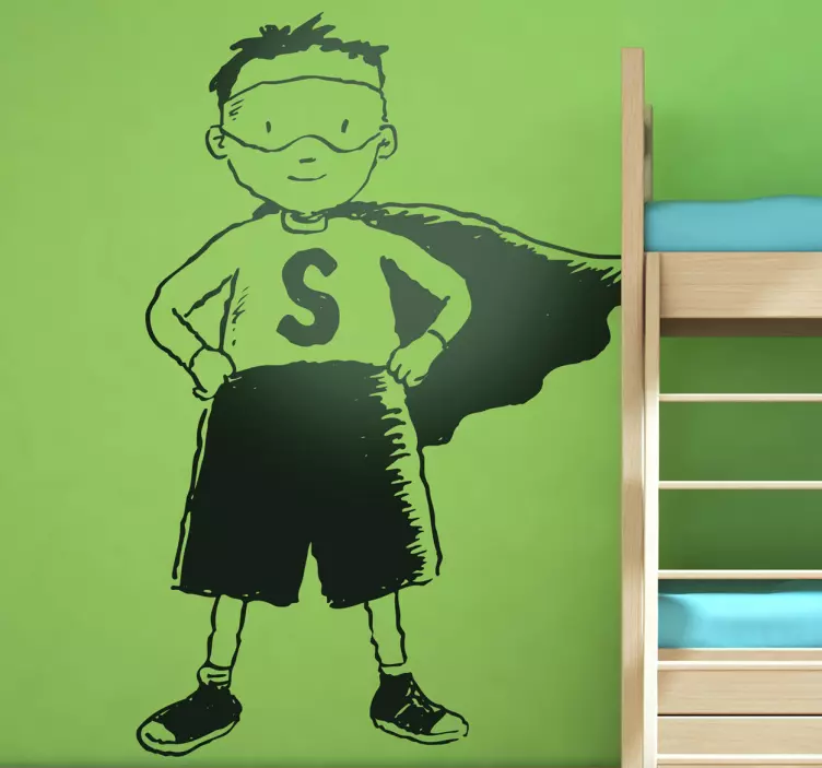 Sticker enfant superkid - TenStickers