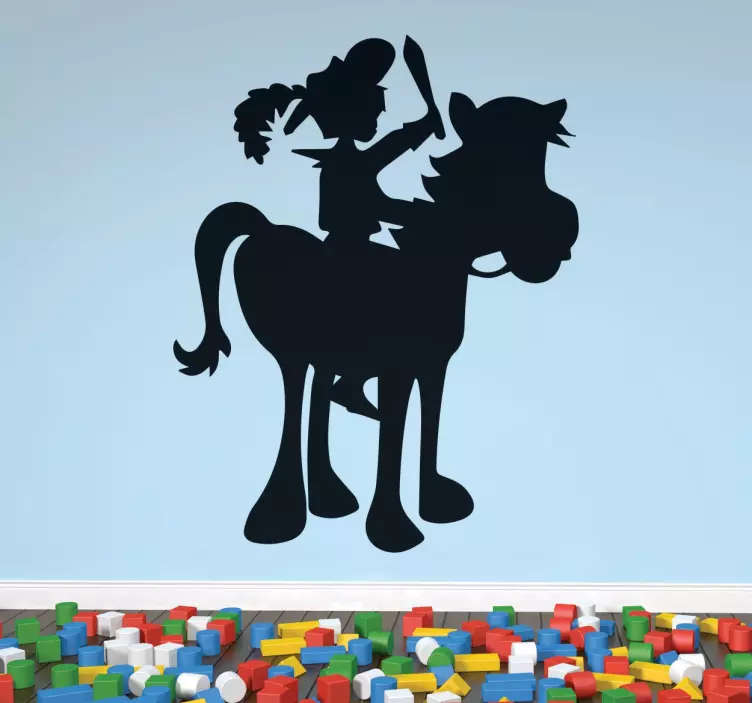 Sticker enfants chevalier - TenStickers