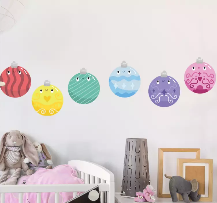 Sticker événement ensemble d'ornements ludiques - TenStickers