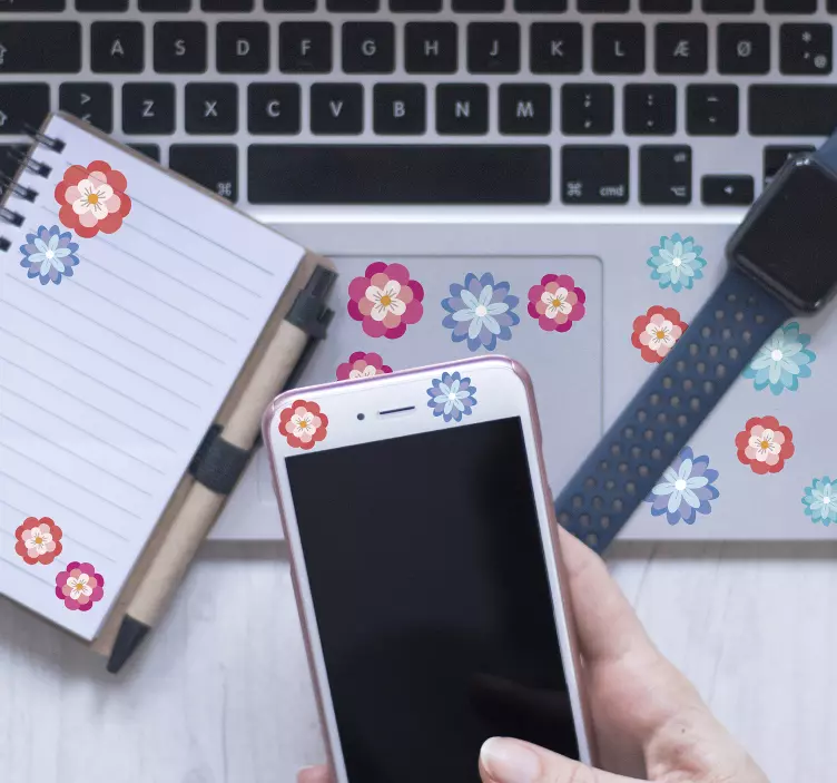 Sticker Fleur Set de petites fleurs - TenStickers