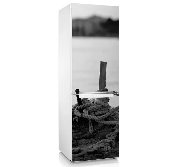 Sticker frigo cordes marines - TenStickers