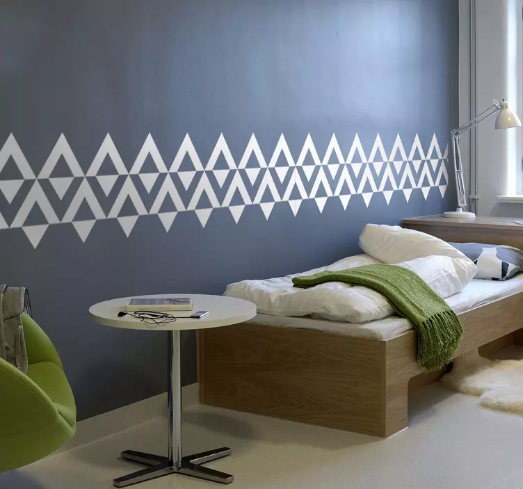 Frise tapisserie murale motif nordique - TenStickers