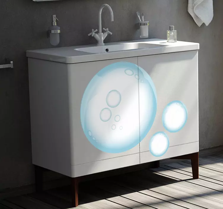 Sticker gouttes d'eau - TenStickers